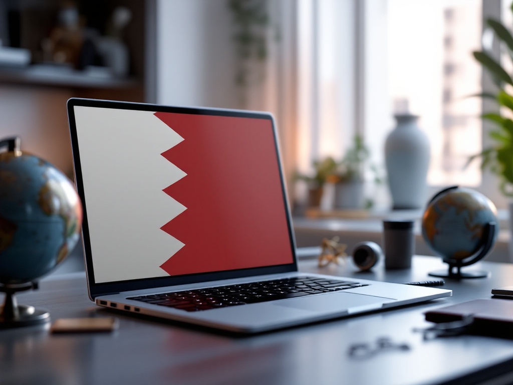 Interfejs formularza aplikacyjnego online dla eVisa do Bahrajnu